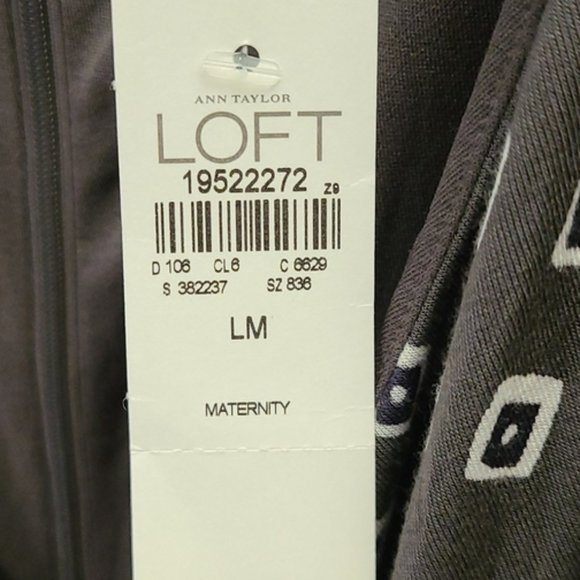 Loft Gray Maternity Dress - Picture 7 of 7